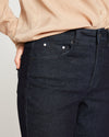 Bae Boyfriend Crop Jeans - Dark Indigo Image Thumbnmail #5