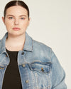 Kelsey Denim Jacket - Light Blue Image Thumbnmail #8