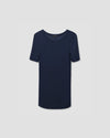 Foundation Short Sleeve Crew Neck Tee - Navy Image Thumbnmail #2